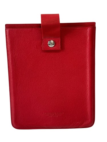 Porta tablet pelle rossa - porta,